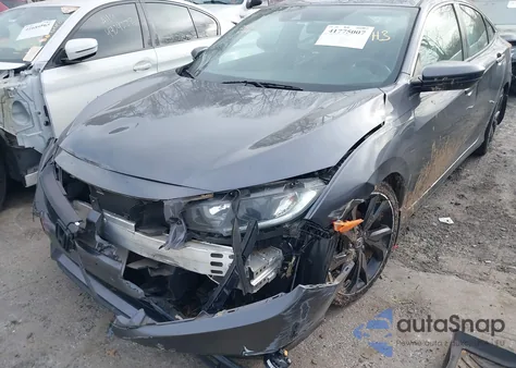 2020 Honda Civic Sport из США, поврежденный, VIN 2HGFC2F85LH568613